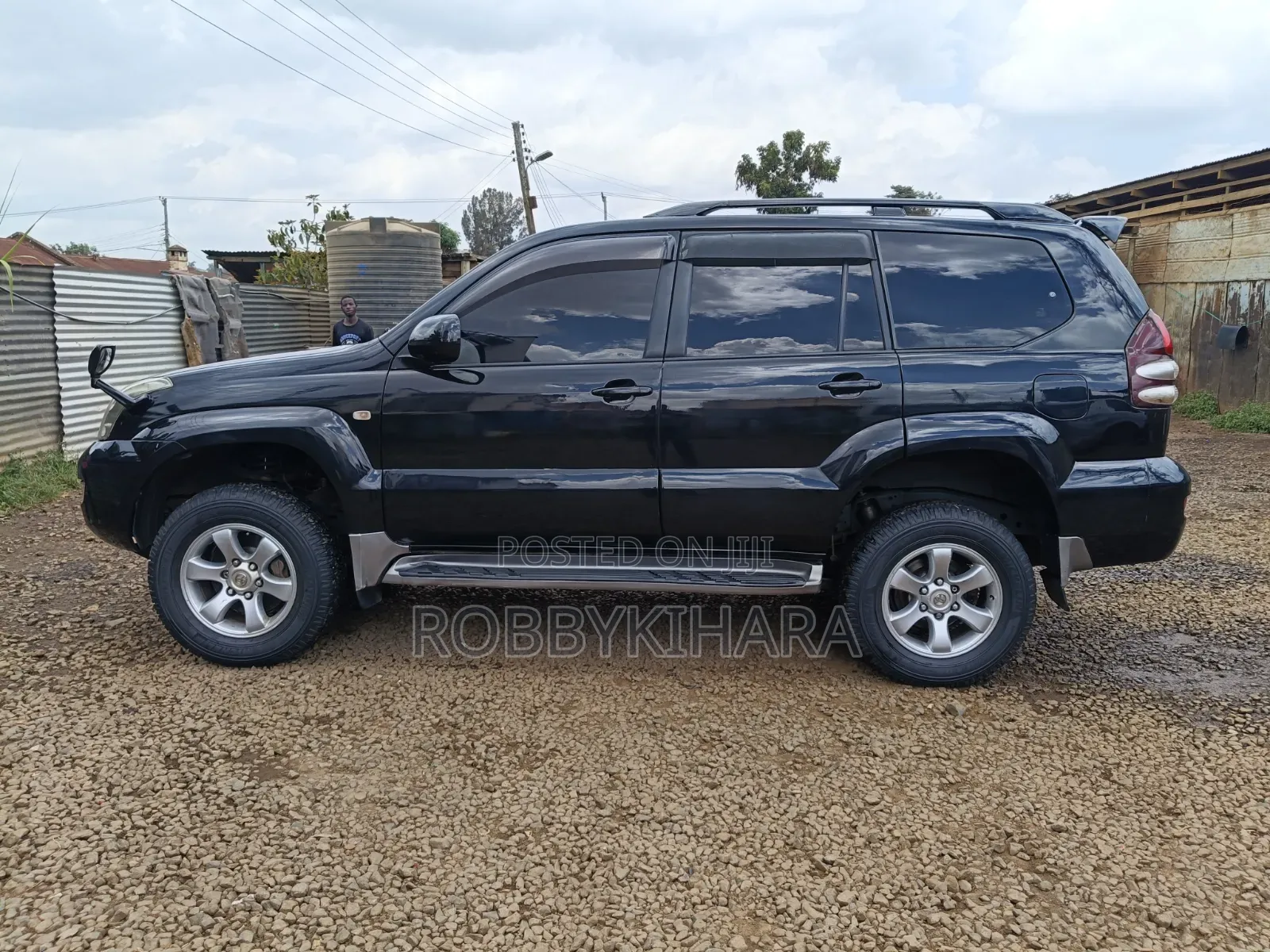 Toyota Land Cruiser Prado 2008 Black