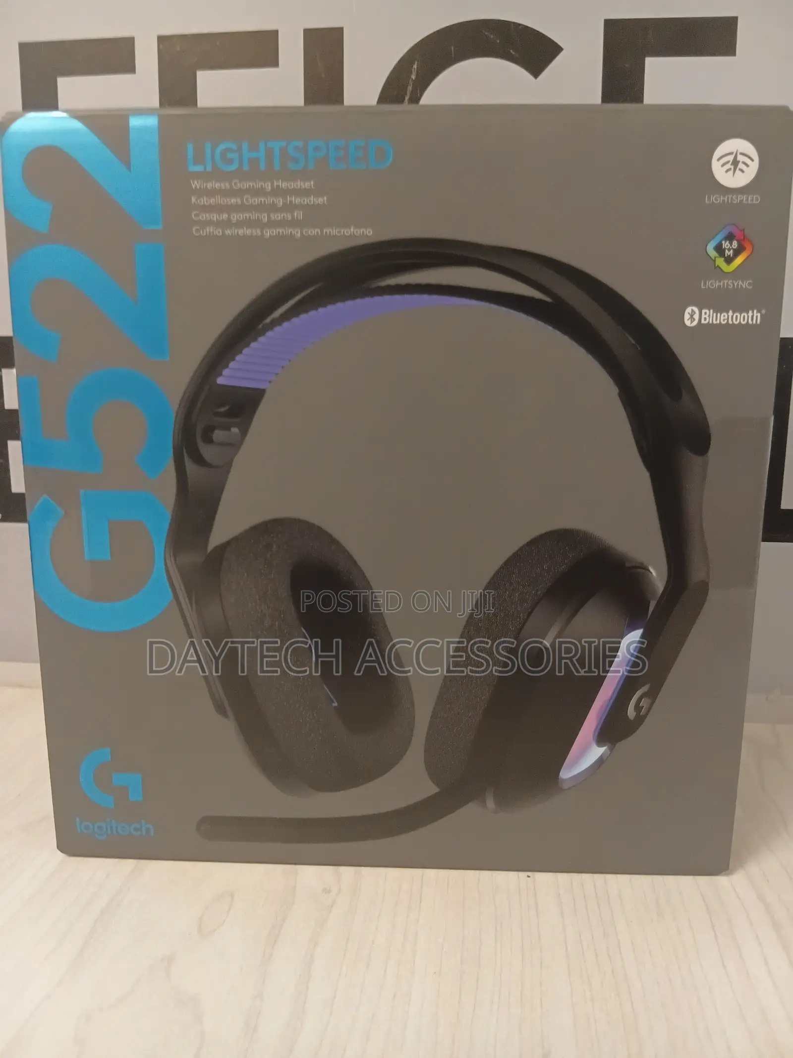 Logitech G522 Lightspeed Gaming Headset for PC Bluetooth USB-C.