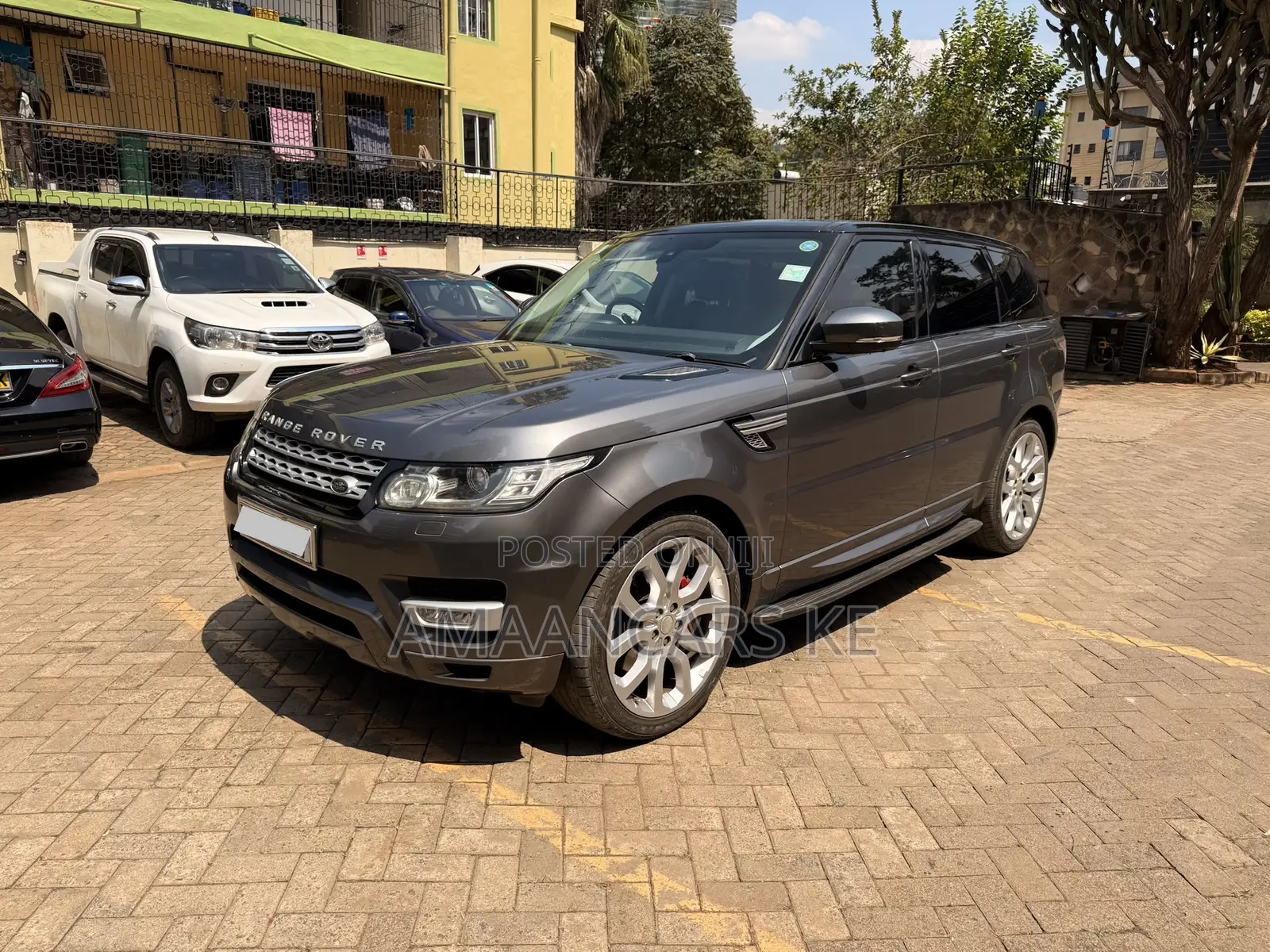 Land Rover Range Rover Sport HSE 4dr SUV 4WD (3.0L 6cyl S/C 8A) 2015 Gray