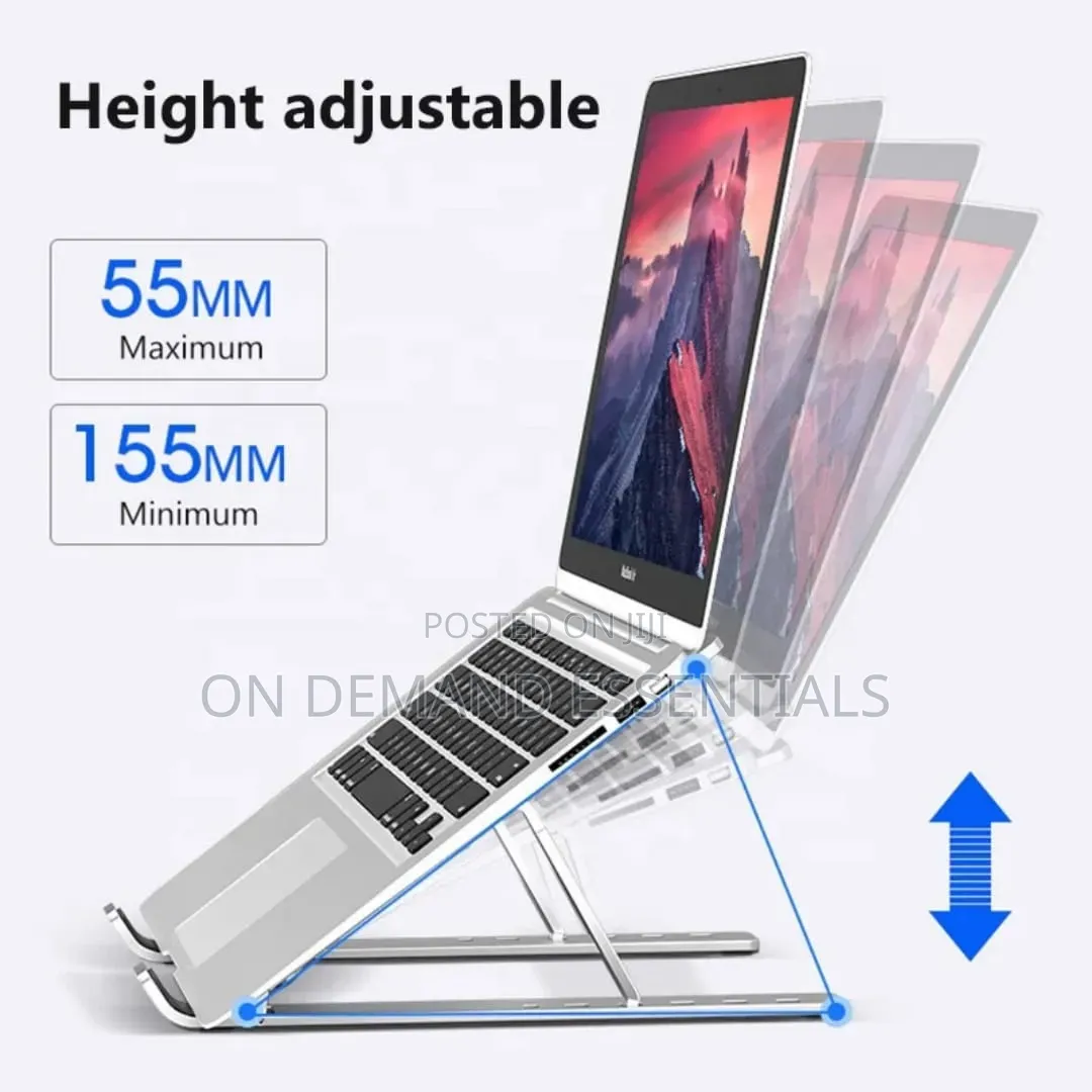 Adjustable PVC Laptop Stand