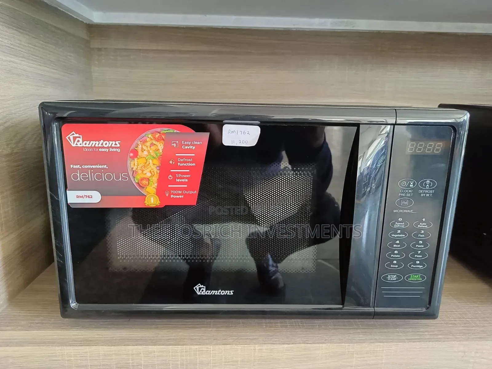 Ramtons Microwave Digital 20 Litres