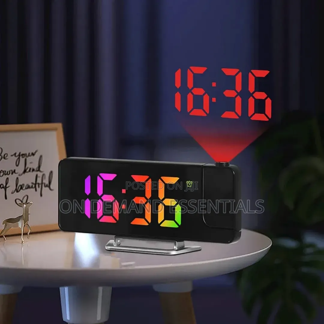 LED Digital Projection Alarm Clock