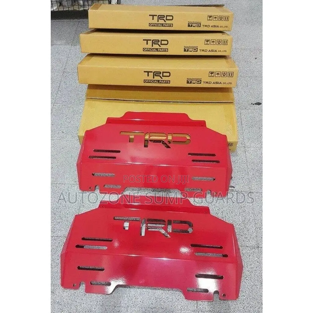 TRD Engine Guard Lower Side Fits Toyota Hilux Revo Fortuner 2016+