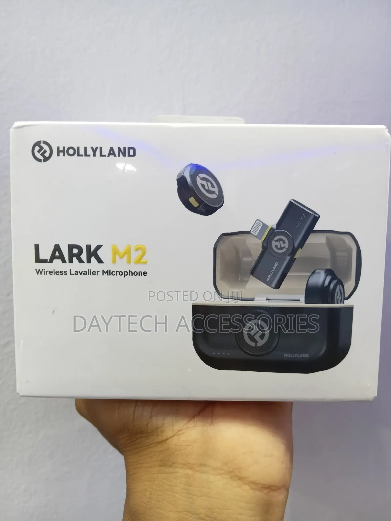 Hollyland LARK M2 iPhone Combo Lavalier Wireless Microphone