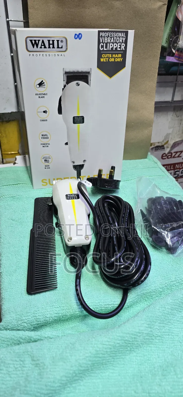 Wahl Super Taper Professional Hair Clipper – Heavy Duty Barber Machine
