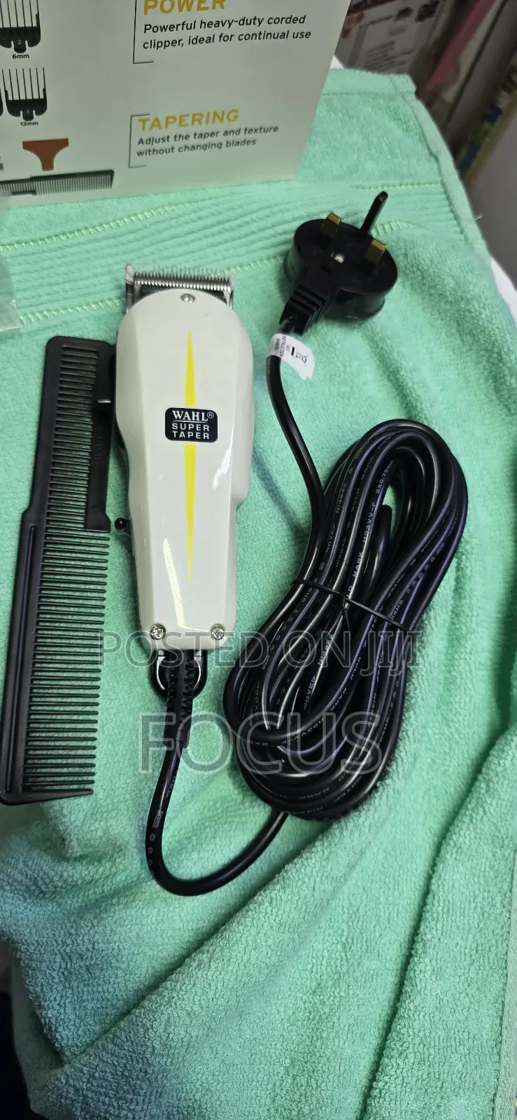 Wahl Super Taper Professional Hair Clipper – Heavy Duty Barber Machine