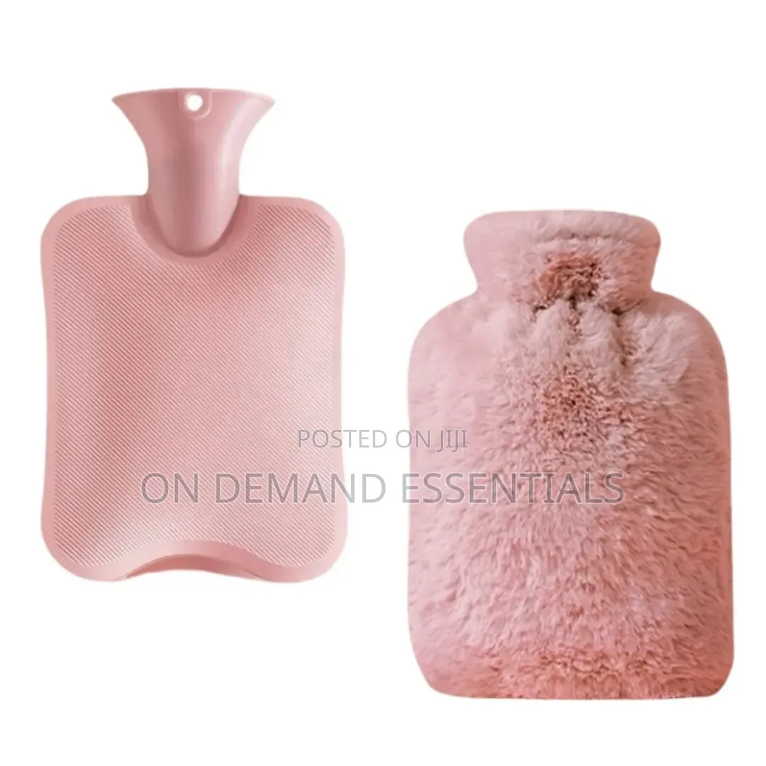 Classy Hot Water Bottle Plush Cover for Extra Warmth and Comfort