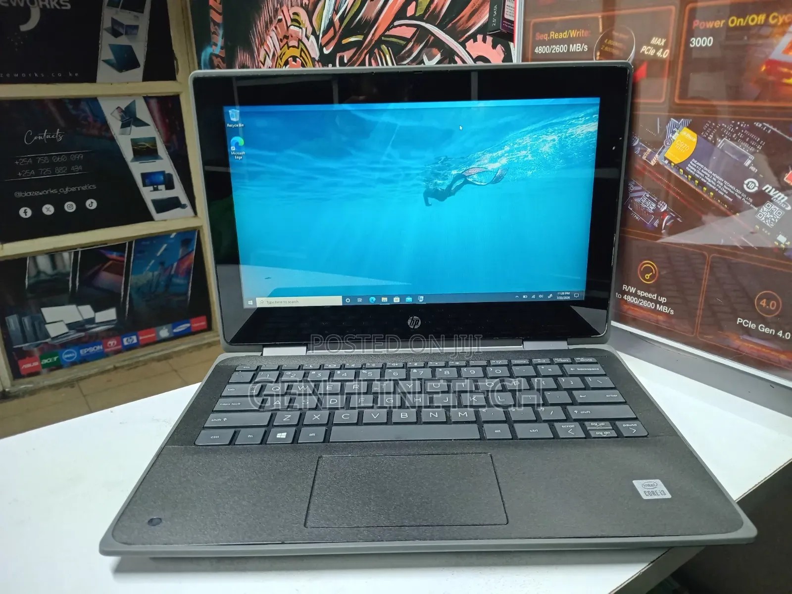 Laptop HP Chromebook X360 11 4GB Intel Core i3 HDD 128GB