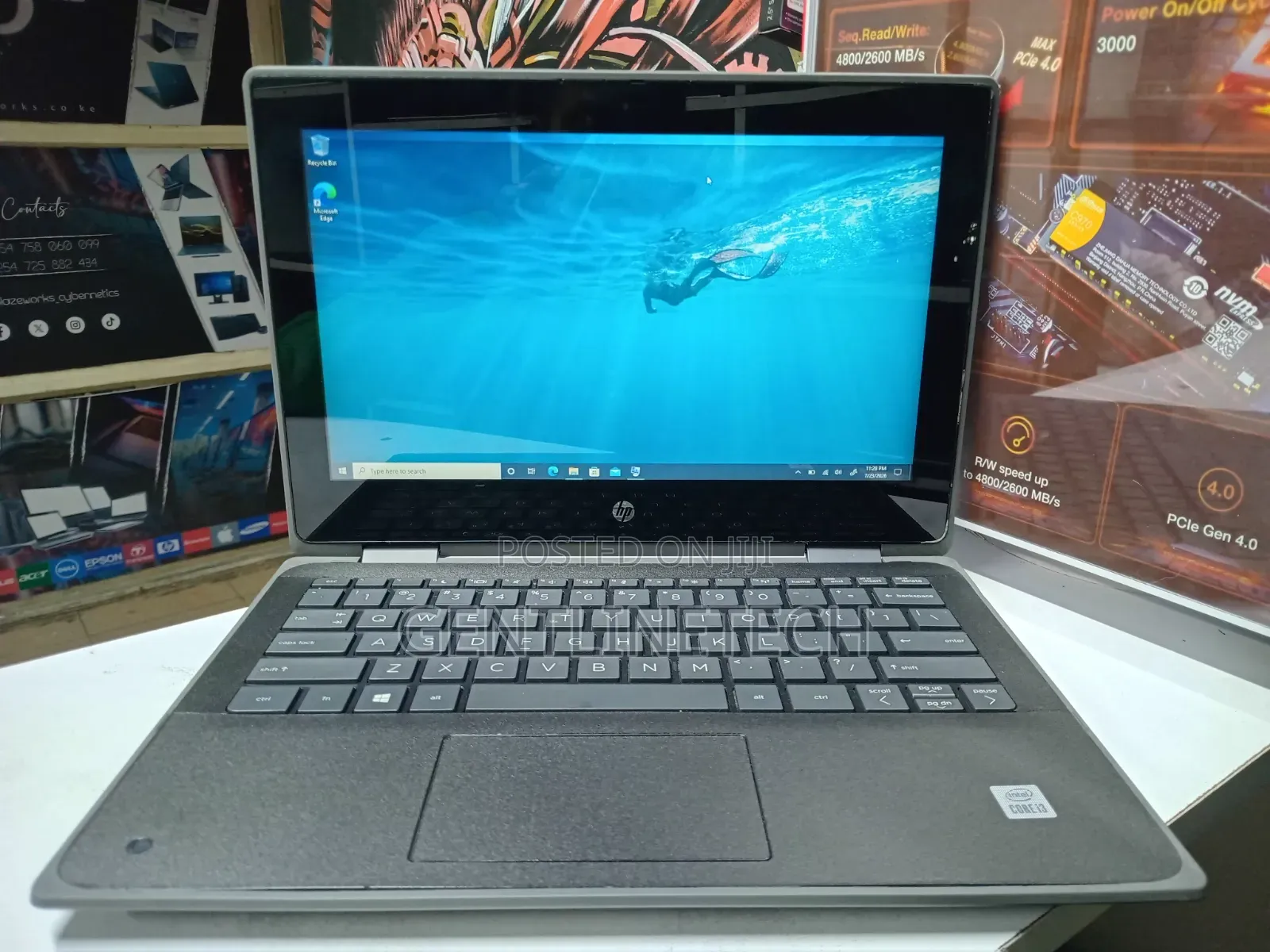 Laptop HP Chromebook X360 11 4GB Intel Core i3 HDD 128GB