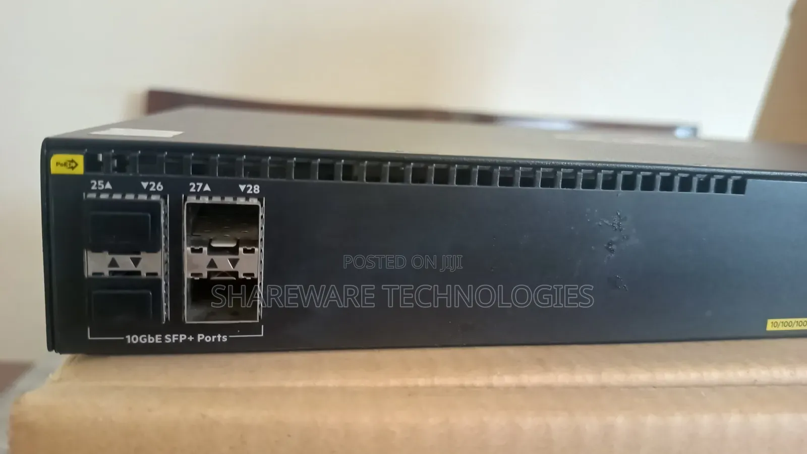 Hpe Aruba Networking 2930f 24g Poe+ Sfp+ Switch (Jl255a)