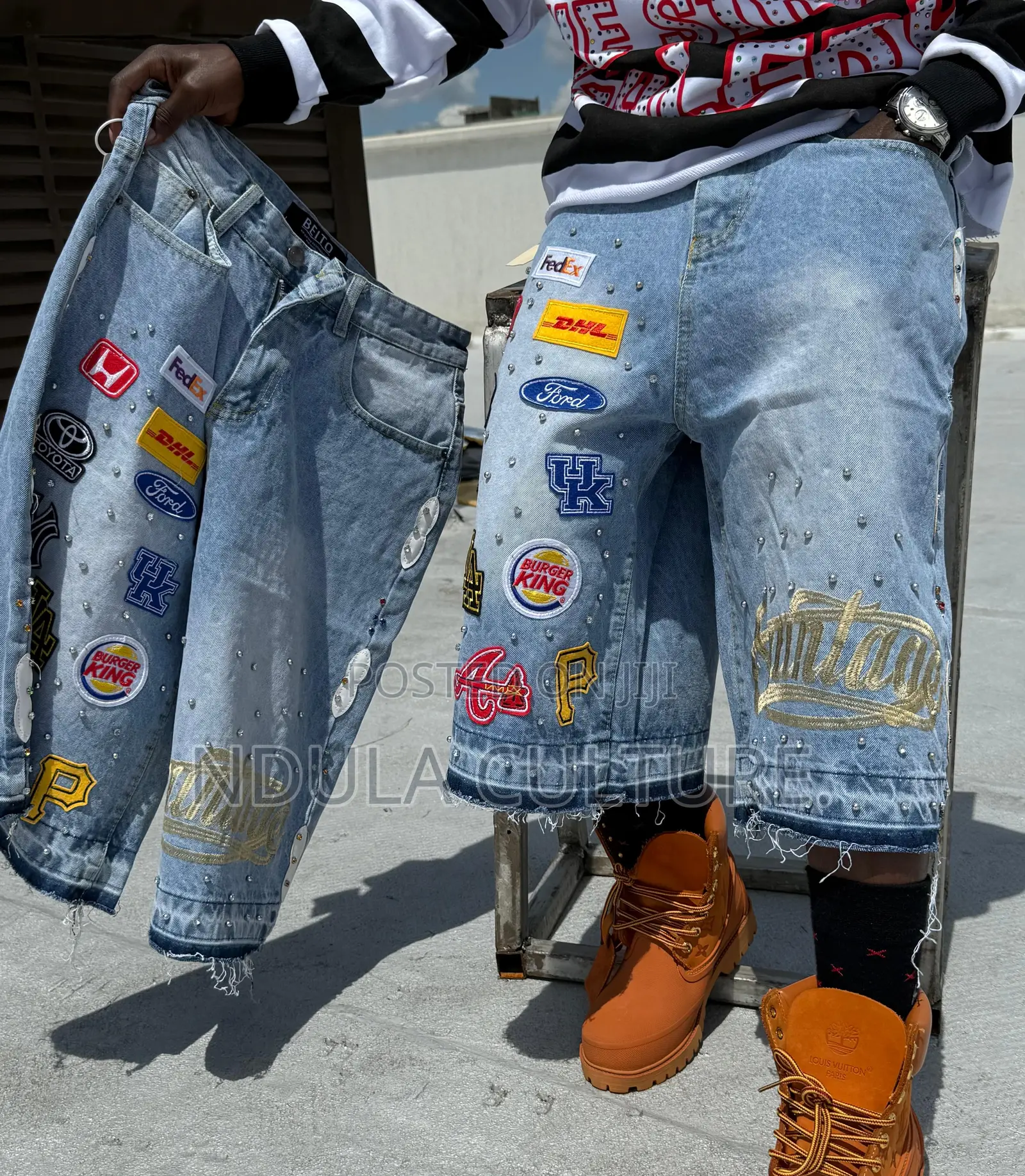 Men Denim Shorts