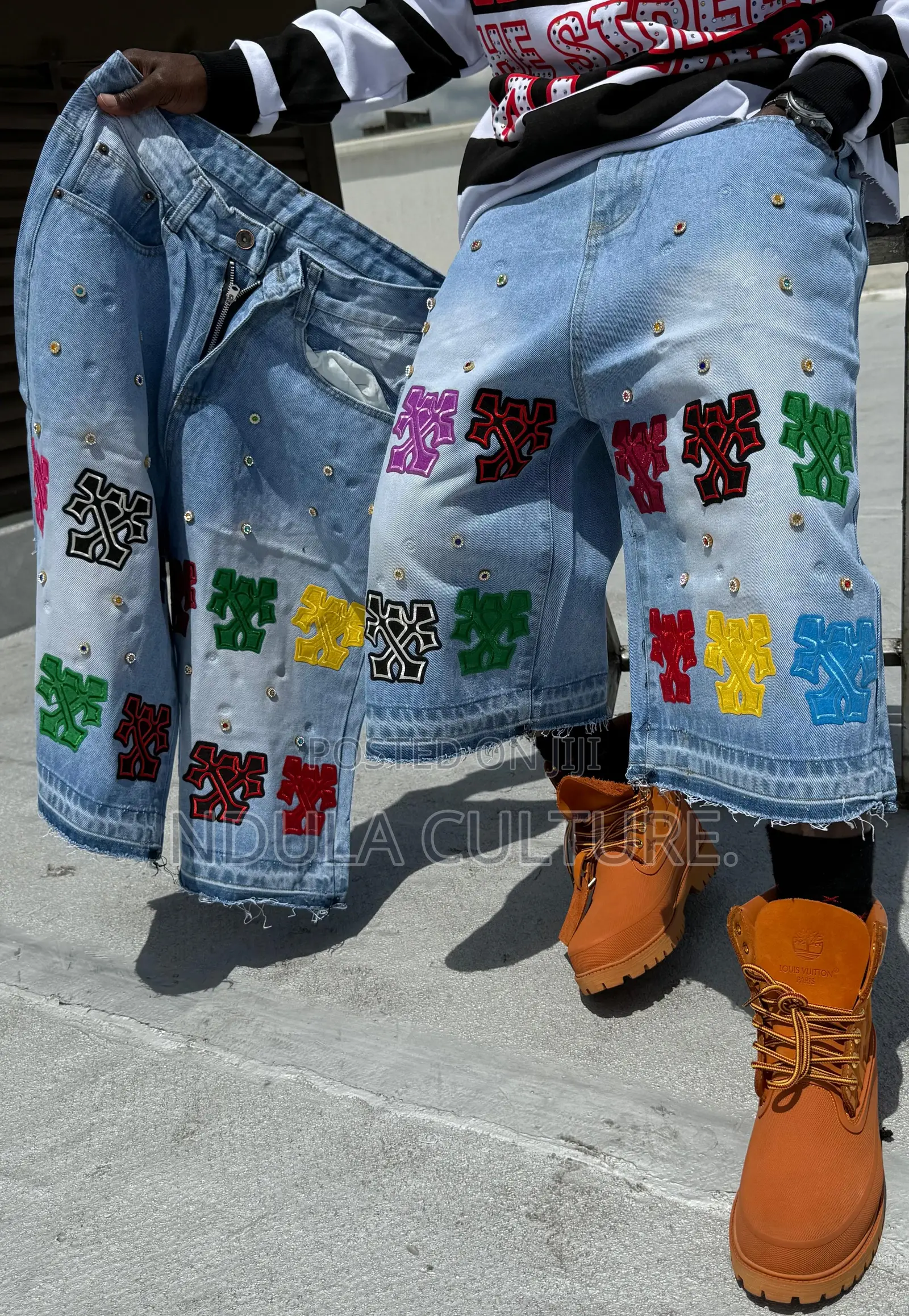 Men Denim Shorts