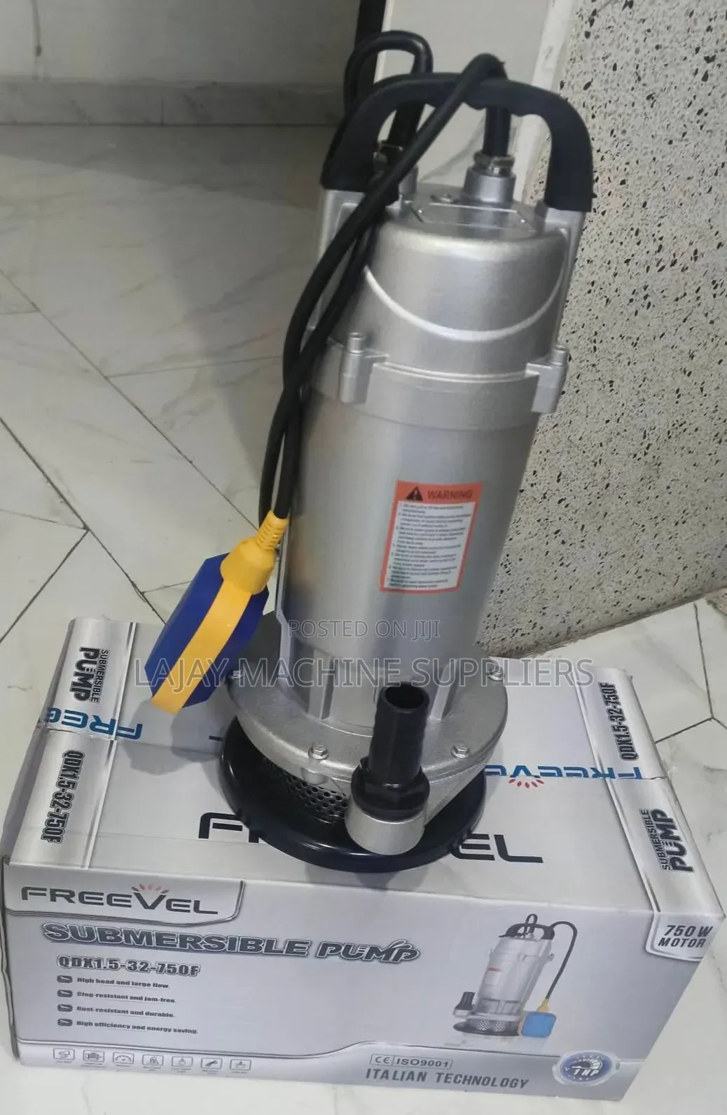 Freevel QDX1.5-32-750F 750W (1HP) Submersible Water Pump