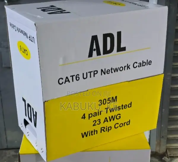 Reliable,High-Quality Networking Cable ADL Cat6 Indoor Cable 305m
