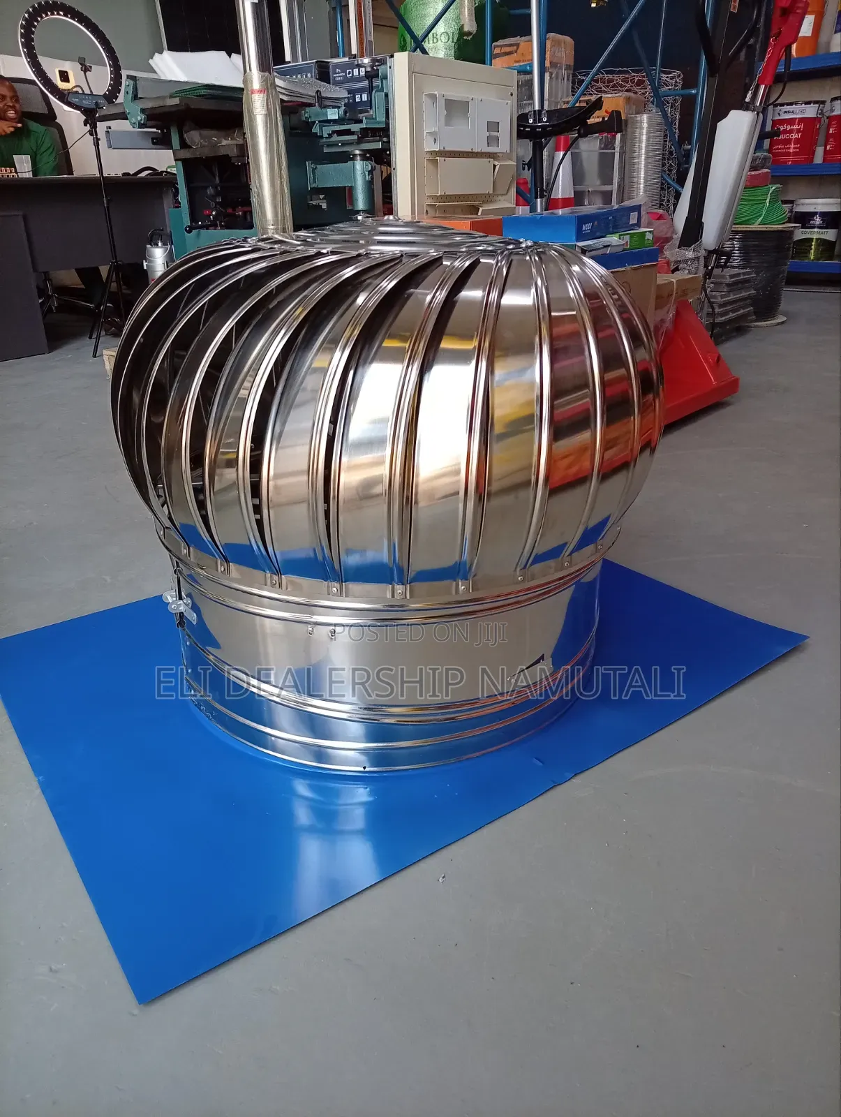 600MM Rust-Resistant Stainless Steel Roof Air Extractor Cyclone