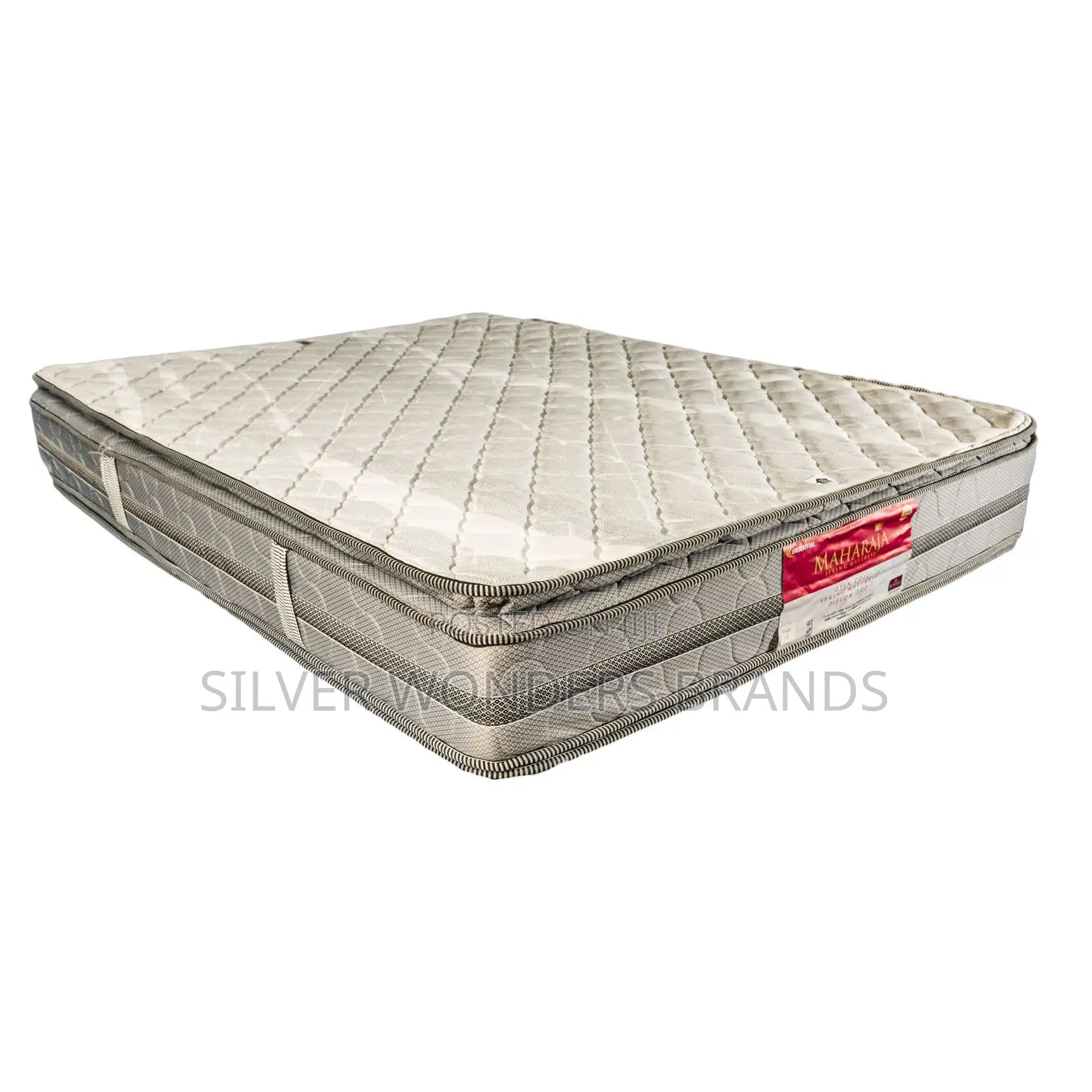 Maharaja Pocket Coil Spring Mattress With Pillowtop 4x6x9.5