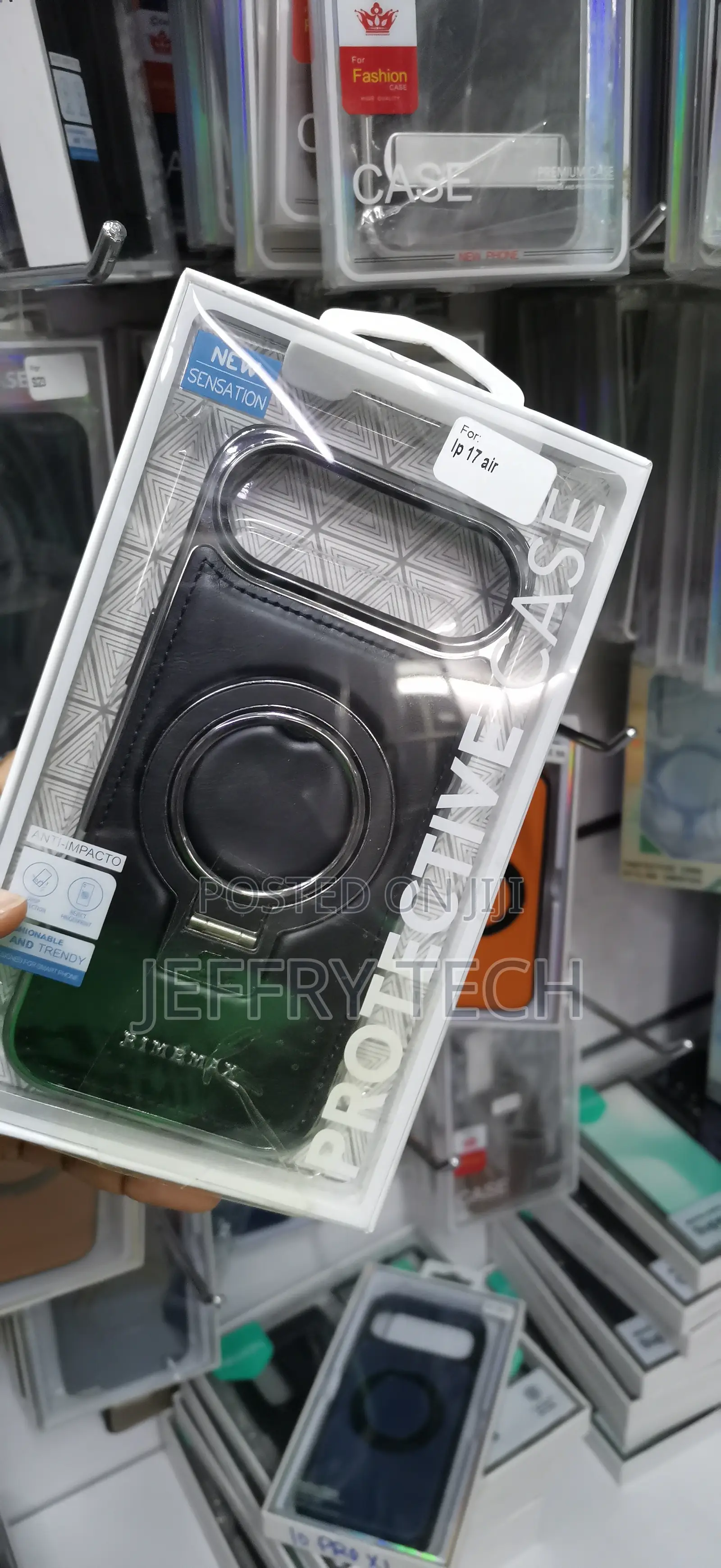 iPhone 17 Air Leather Protective Case