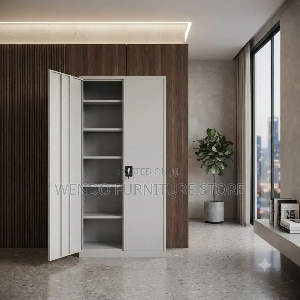 Office Cabinet; Executive Steel Files Storage Cabinet With Shelves
