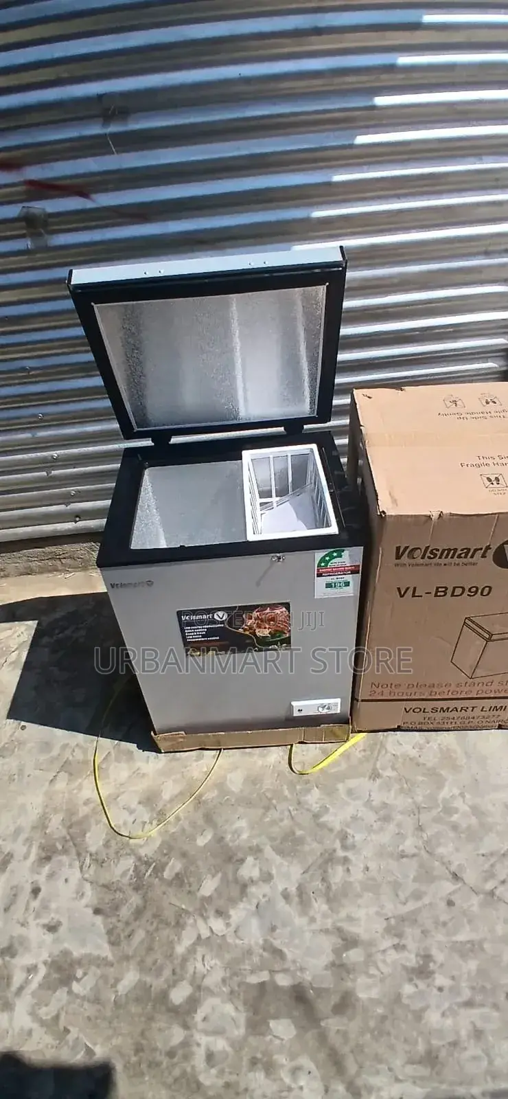 Volsmart 90L Chest Freezer – Spacious Energy Saving
