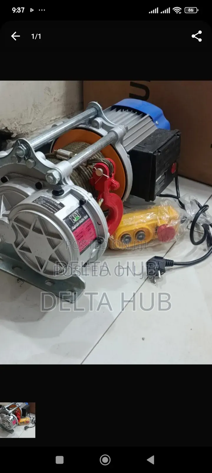 1.5t Industrial Hoist