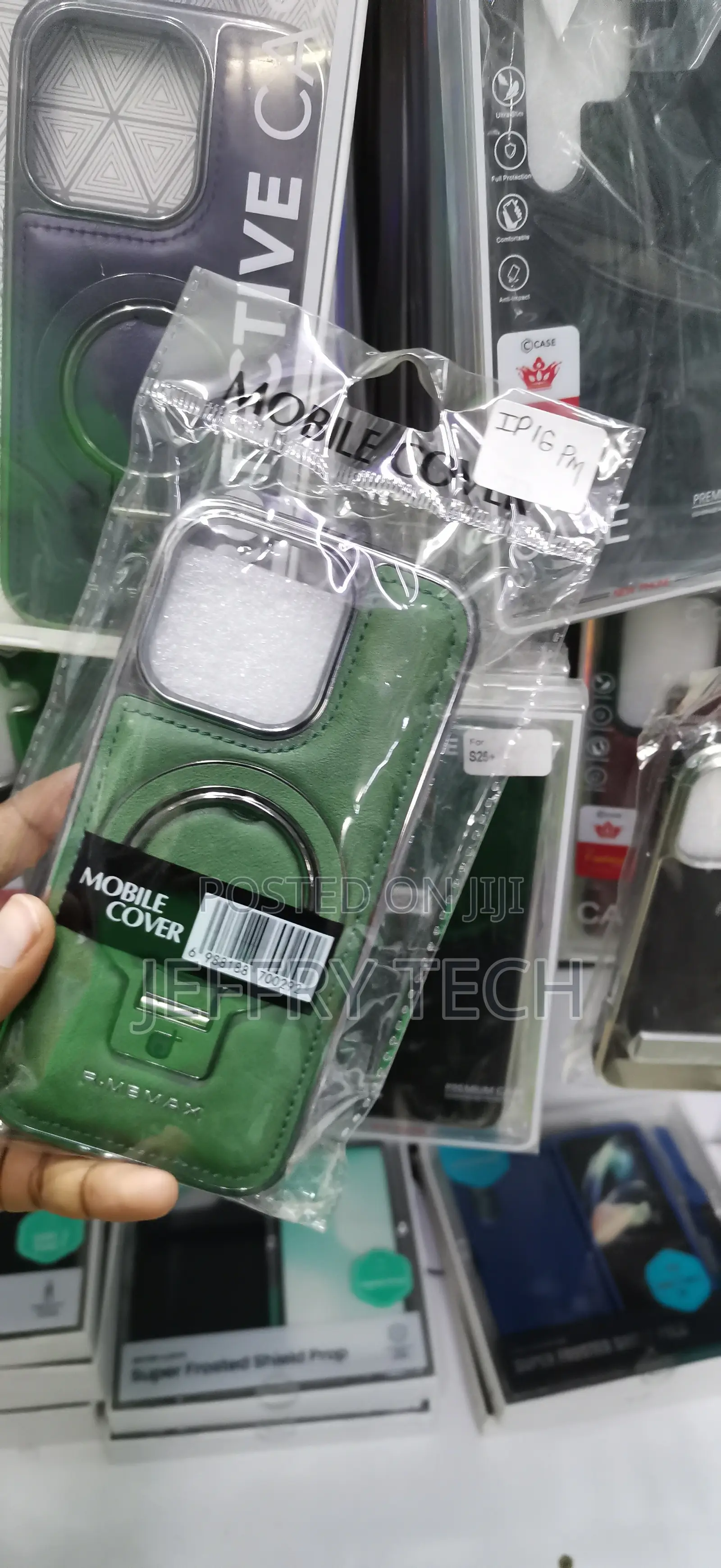 iPhone 16 Pro Max Metallic Center Ring Case