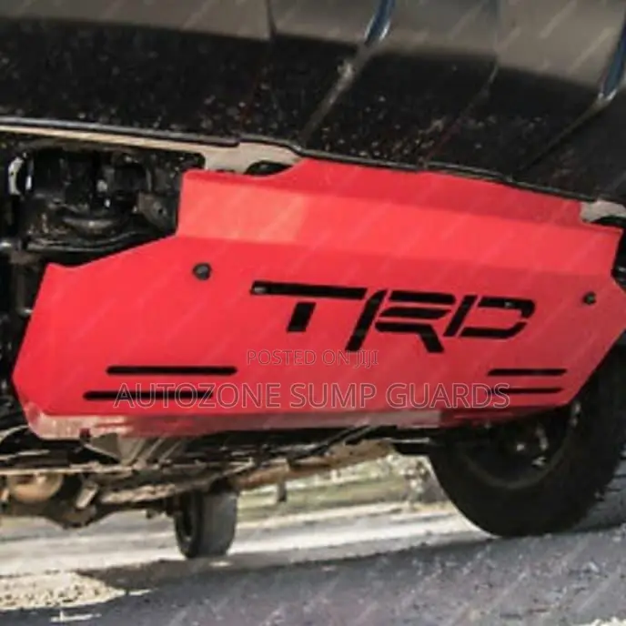 Plate Crank Plate Pelindung Mesin Bawah TRD Toyota Hilux Revo