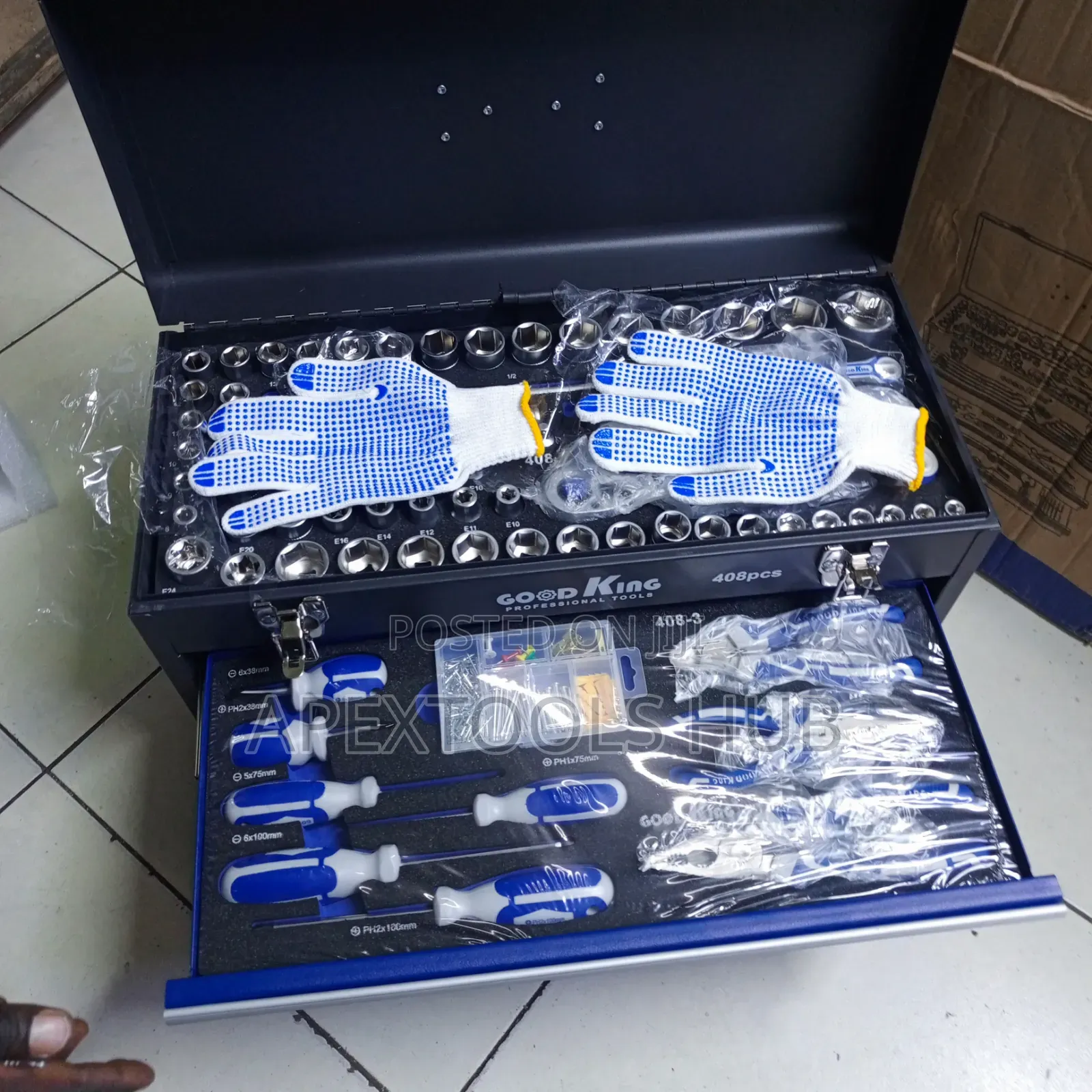 GoodKing 408Pcs Tool Set