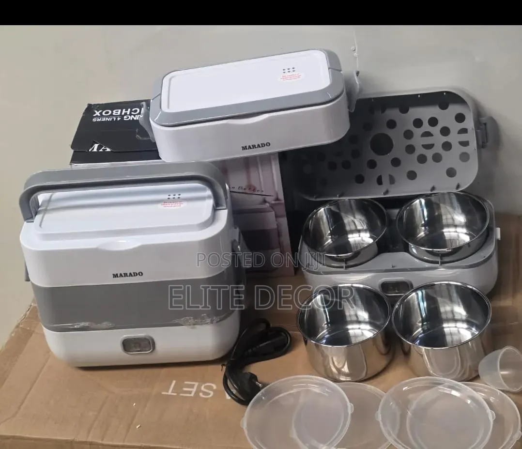 4-Layer Insulated Lunch Box – Food Storage Container
