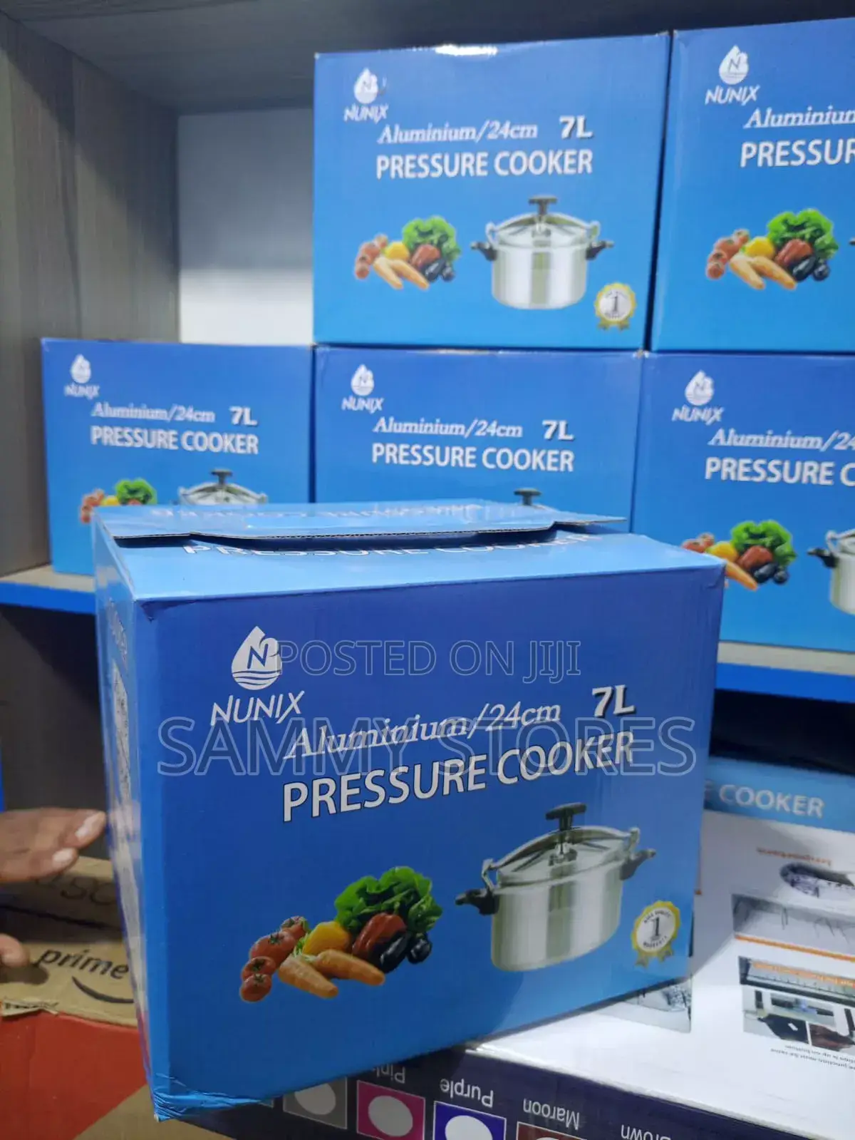 Nunix 7L Pressure Cooker – Multipurpose Aluminium Cookware