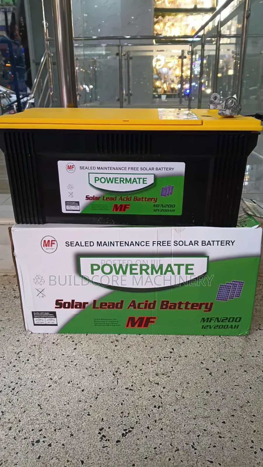 Powermate 200ah Solar Lead Acid Battery