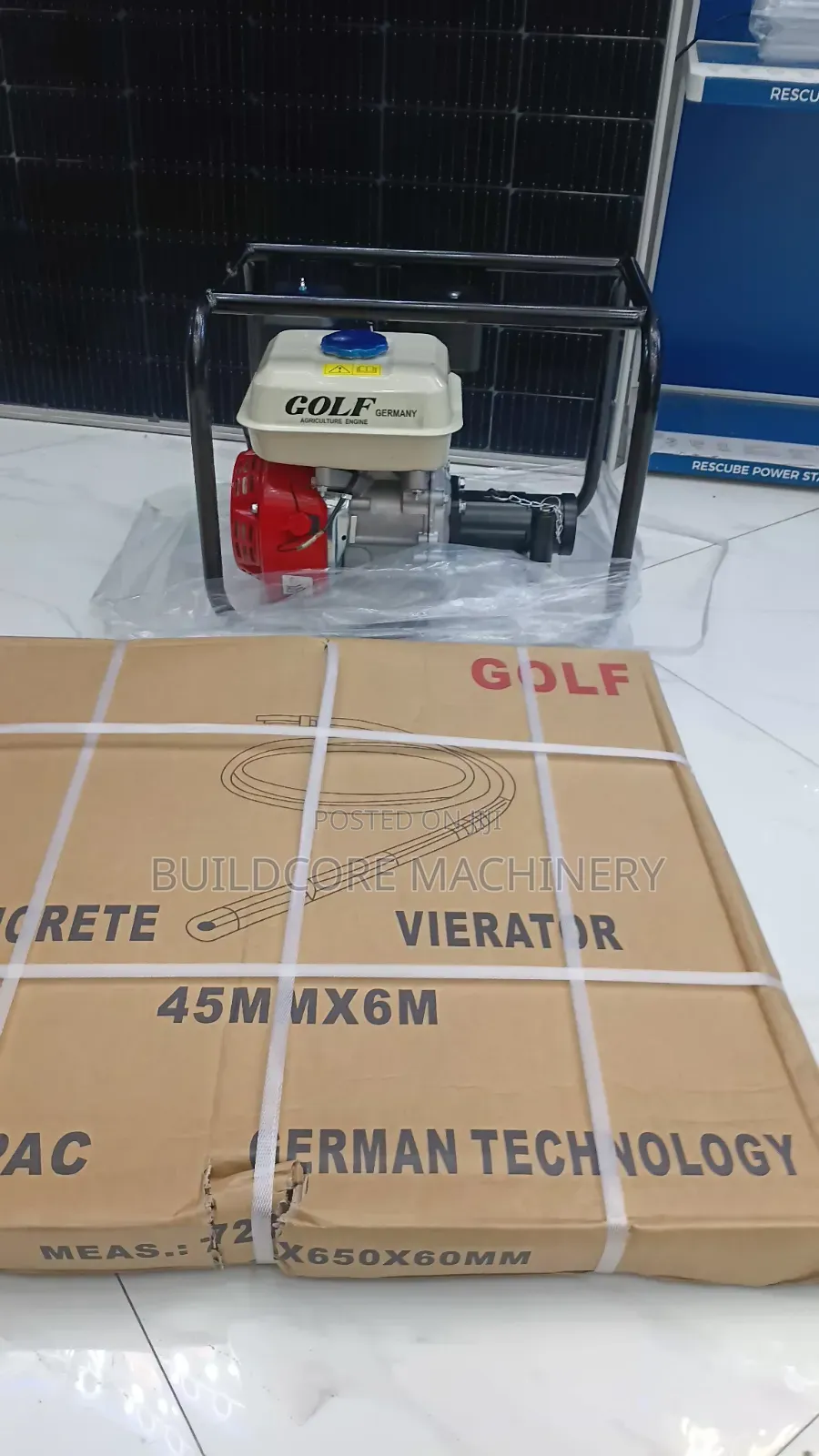 Golf Germany Concrete Vibrator With Shaft