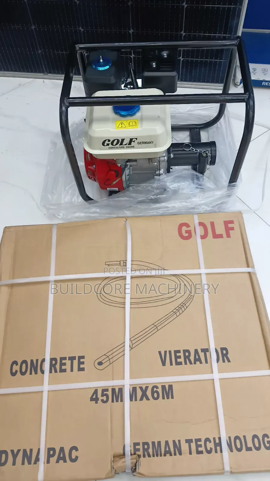 Golf Germany Concrete Vibrator With Shaft