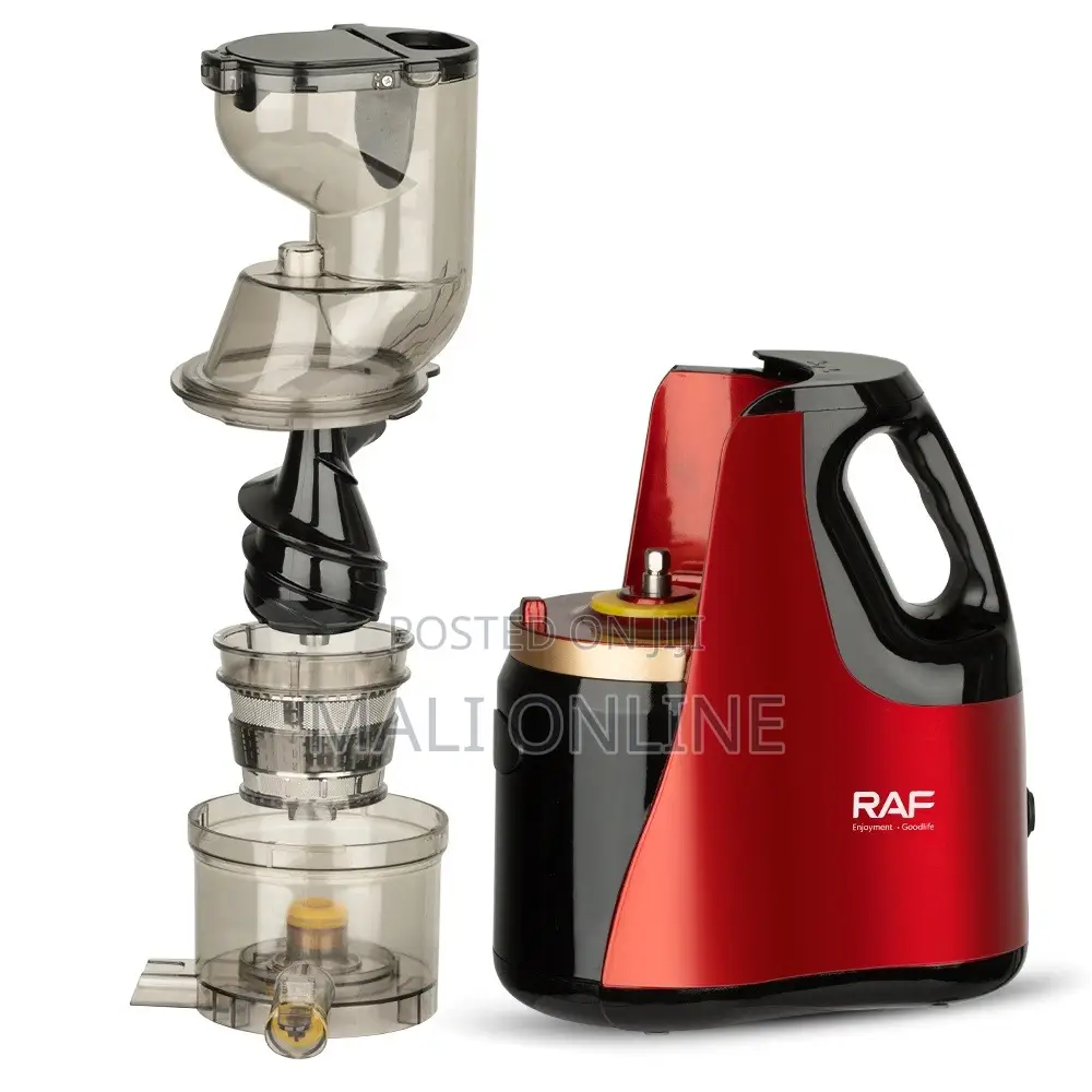 RAF Slow Juicer 250W 400ML Cold Press Juice Extractor 80mm Caliber