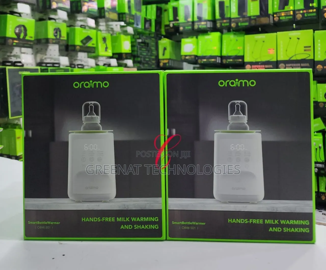 Oraimo Baby Milk Smart Bottle Warmer OBW-501 3-in-1 Hands-Free