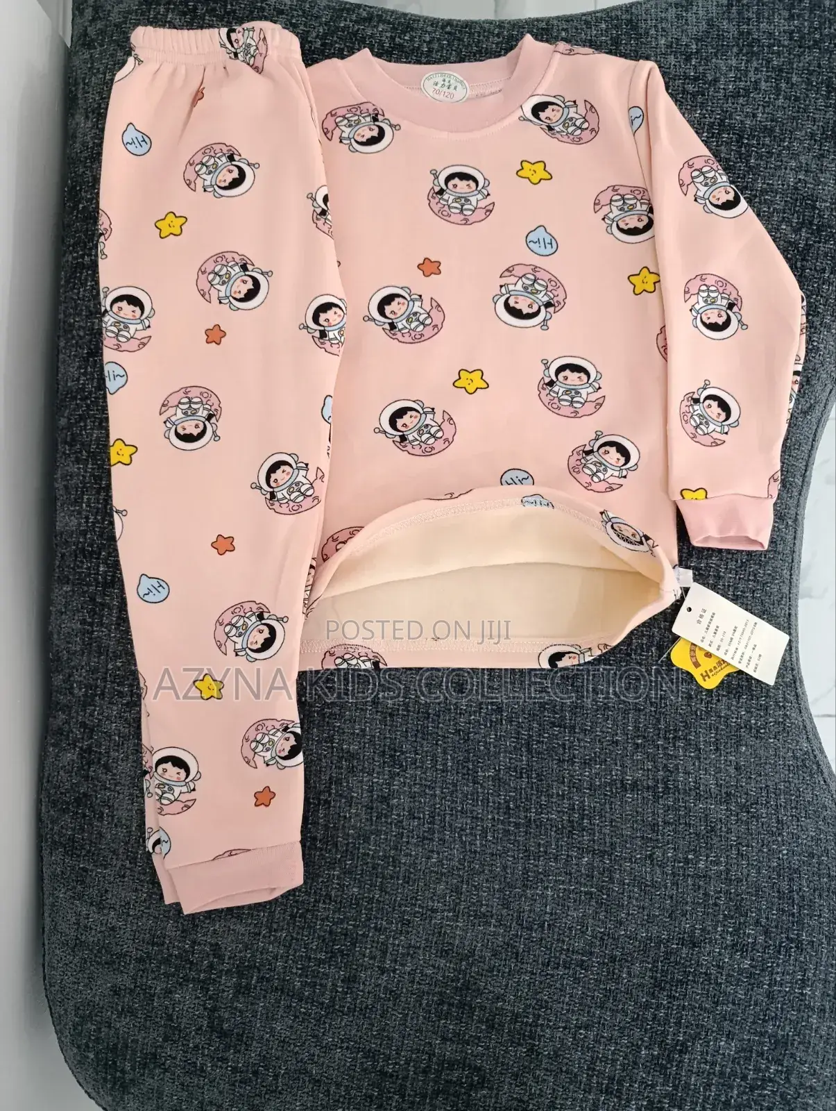 Cartoon Theme Fleece PJS