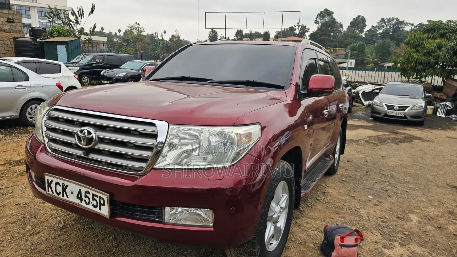 Toyota Land Cruiser 2010 Red