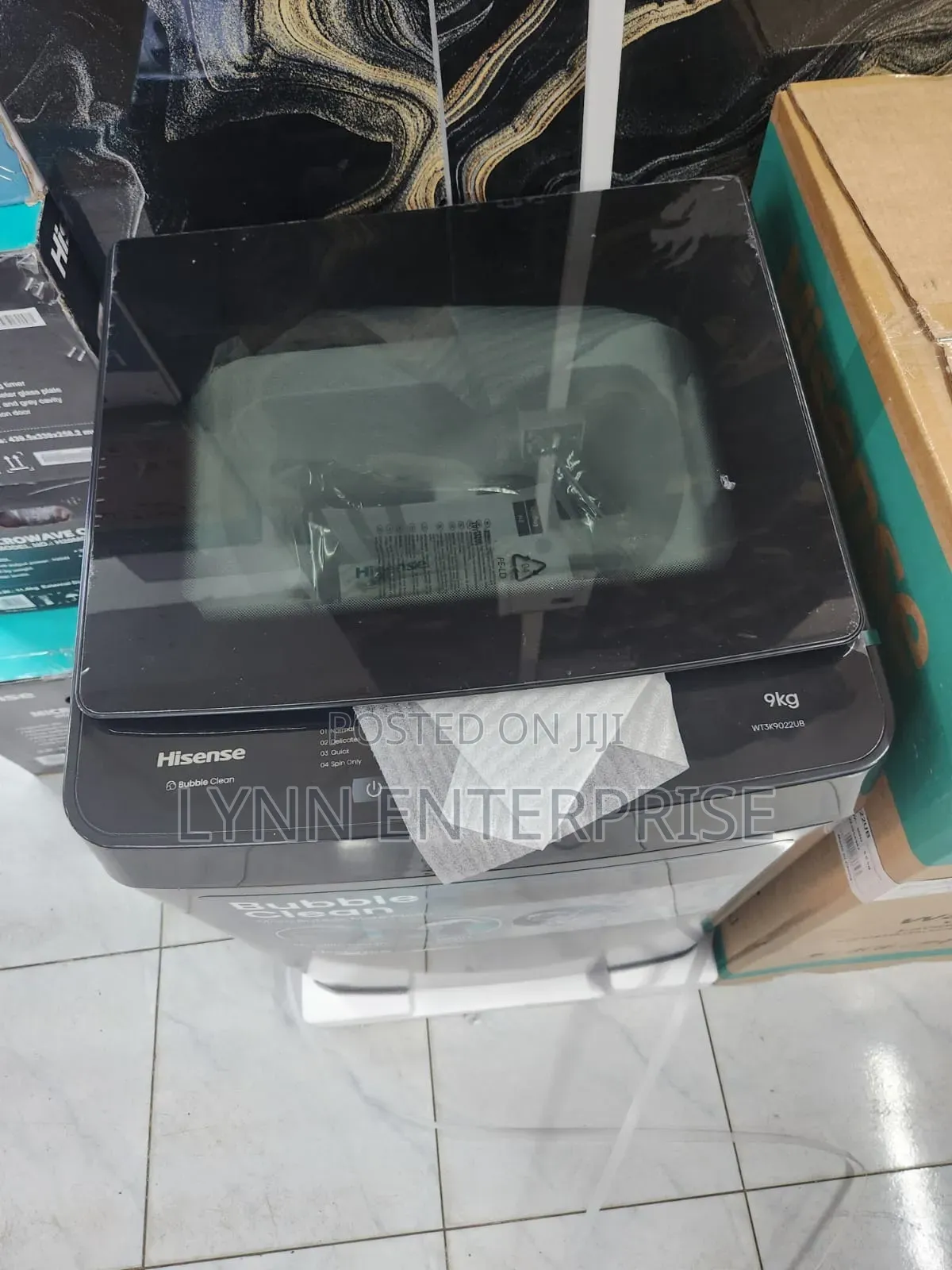Hisense Washing Machine 9kg Top Load Fully Automatic