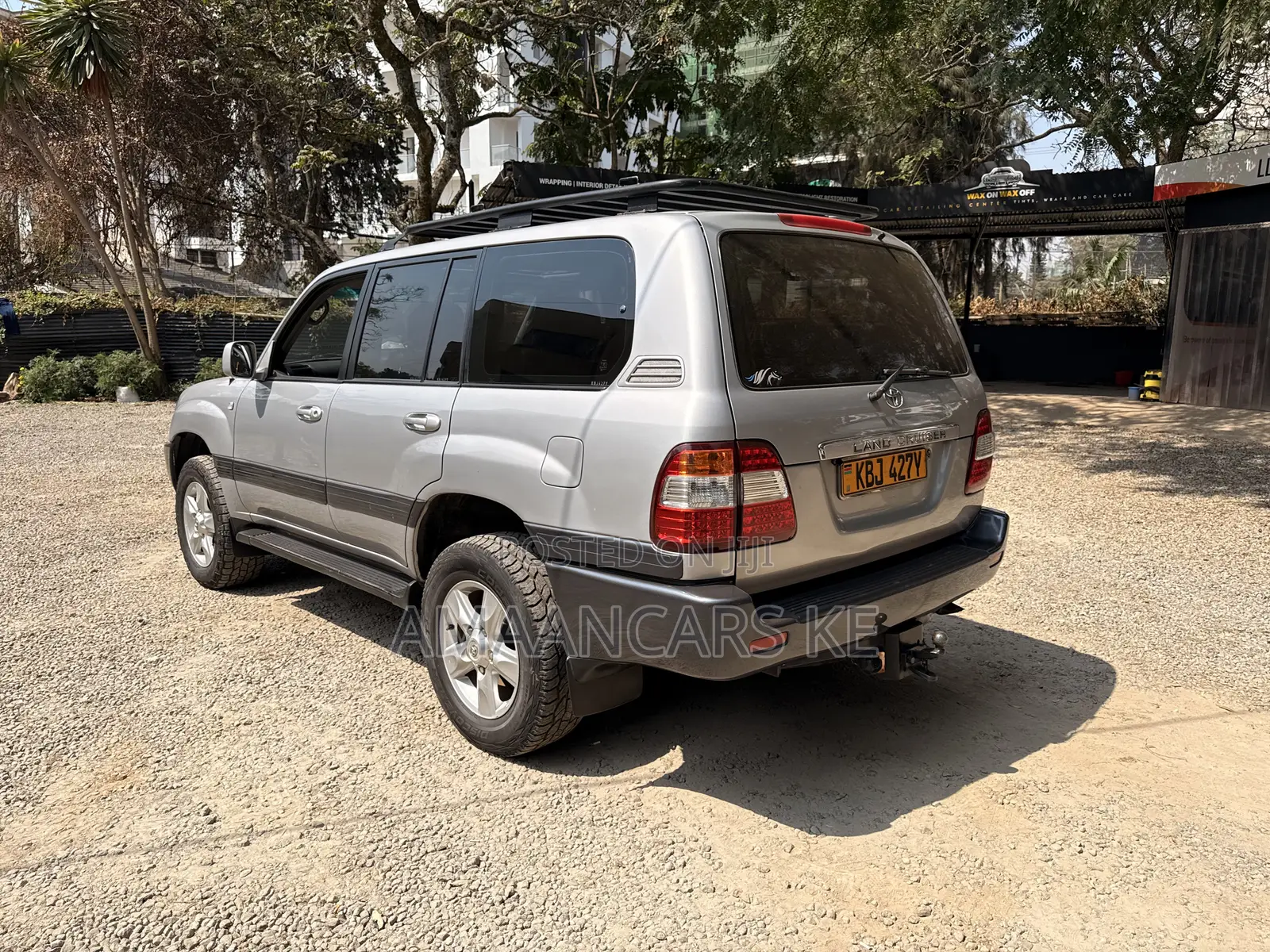 Toyota Land Cruiser 2003 Gray