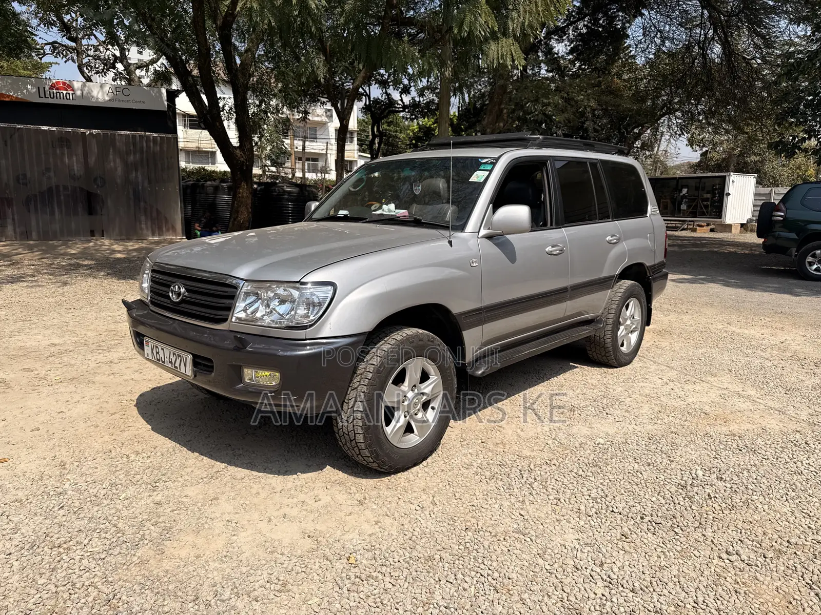 Toyota Land Cruiser 2003 Gray