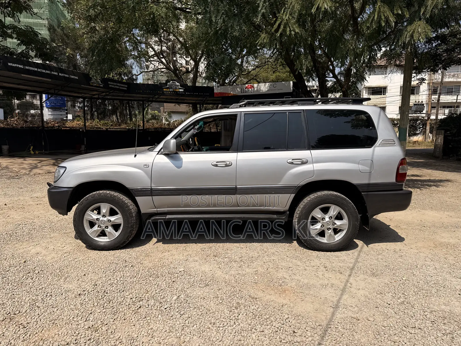 Toyota Land Cruiser 2003 Gray