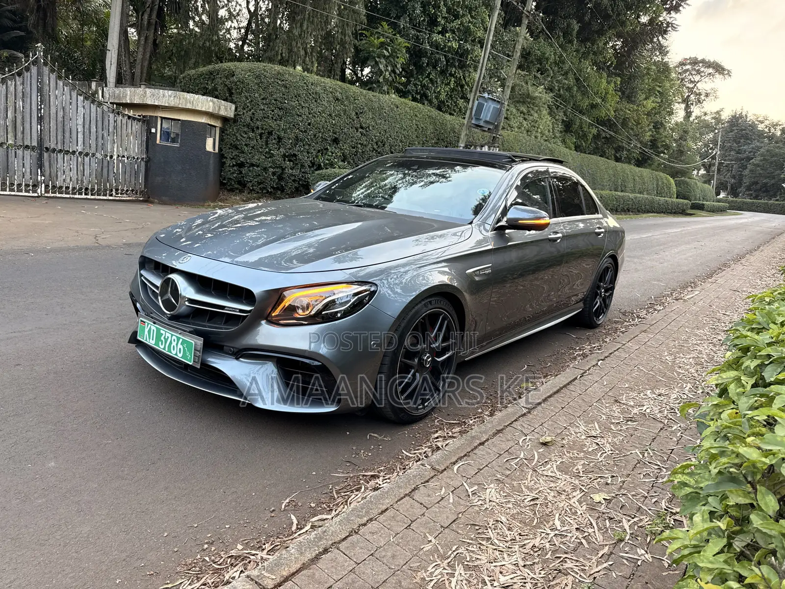 Mercedes-Benz E63 2018 Gray