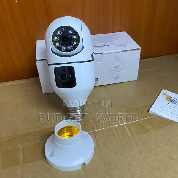 Smart Dual Lens Indoor CCTV Camera With WiFi V380 Pro App