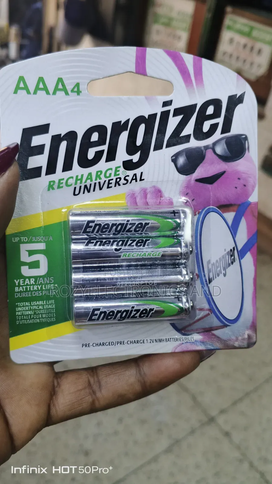 Reachable Energizer Double AA Batteries