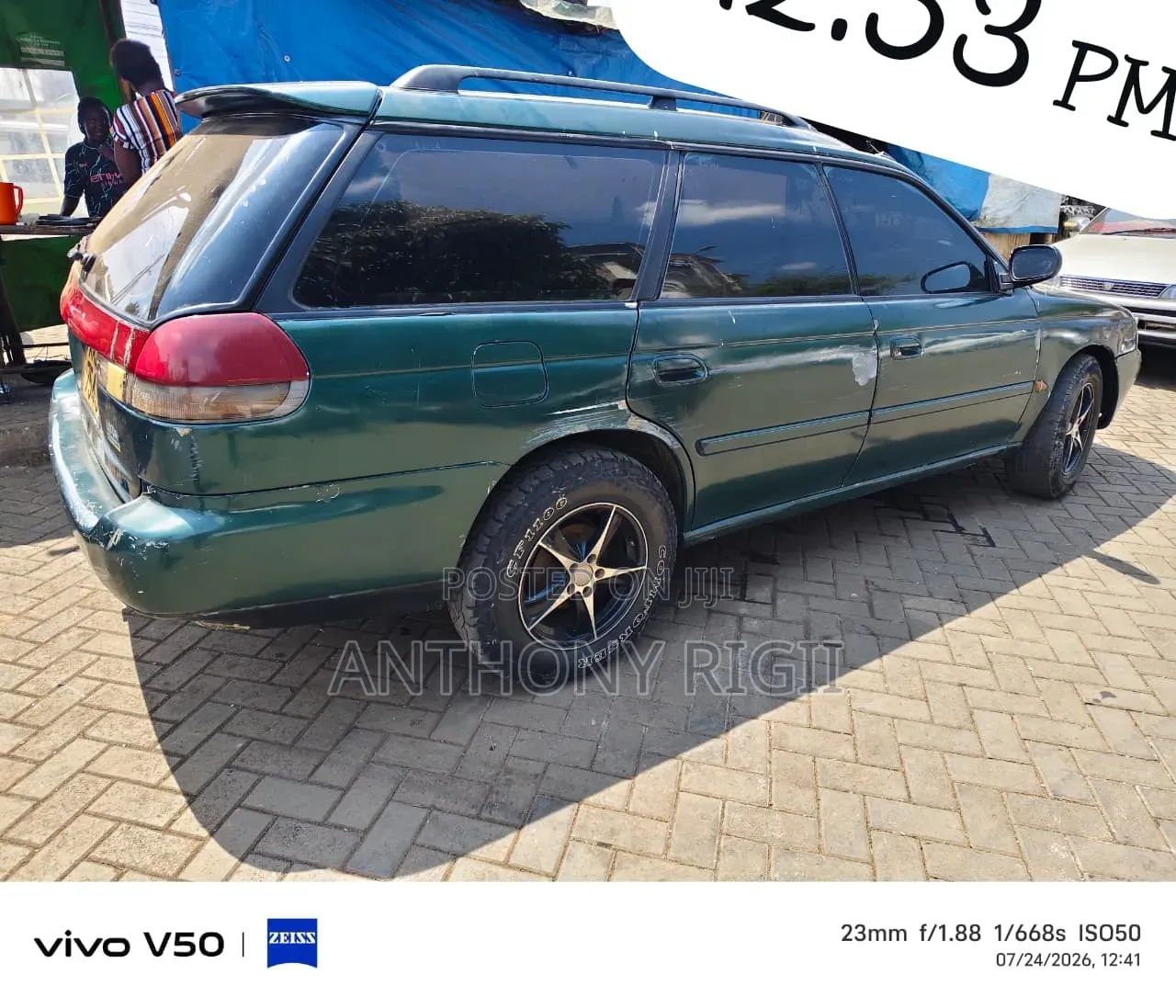 Subaru Legacy 2.5 1996 Green