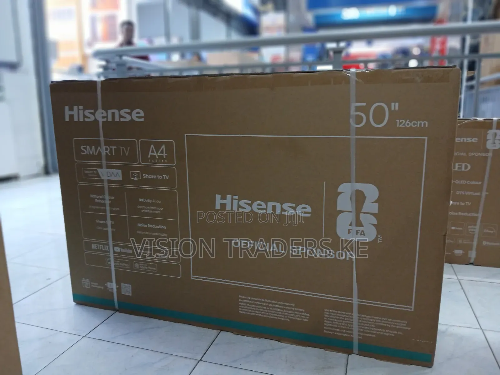 Hisense 50 Inches A4 Smart Vidda Frameless TV