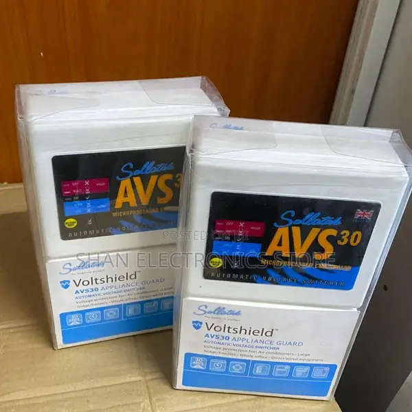 Original Sollatek Avs30 Voltage Protector for Home Office