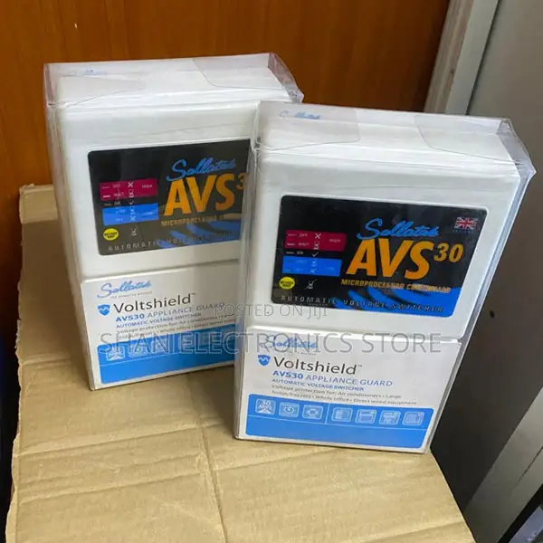Original Sollatek Avs30 Voltage Protector for Home Office
