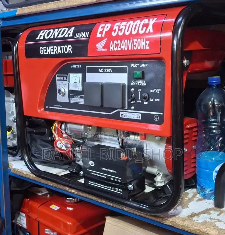 Original Honda Japan Generator Ep5500cx Petrol 5.5kva