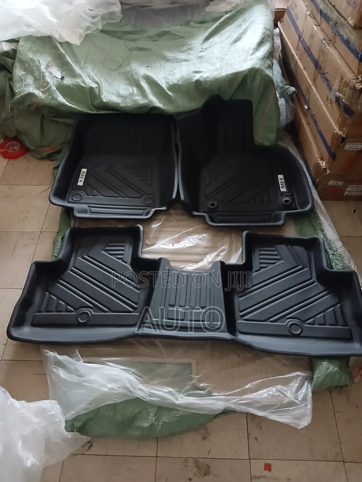 Toyota RAV4 2019+ TPE Floor Mats | Custom Fit 3D Car Mats