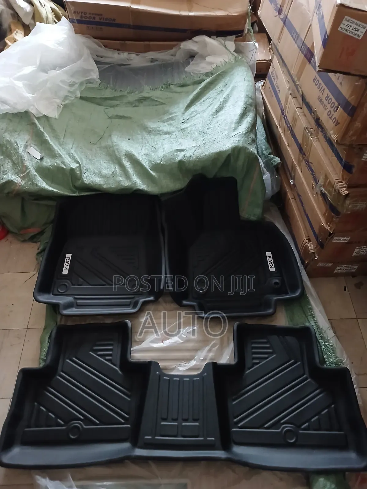 Toyota RAV4 2019+ TPE Floor Mats | Custom Fit 3D Car Mats
